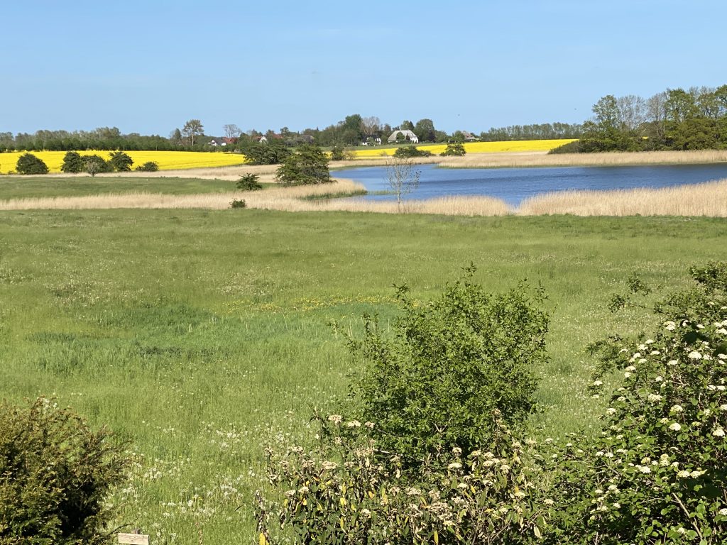 Blick zum Nachbardorf