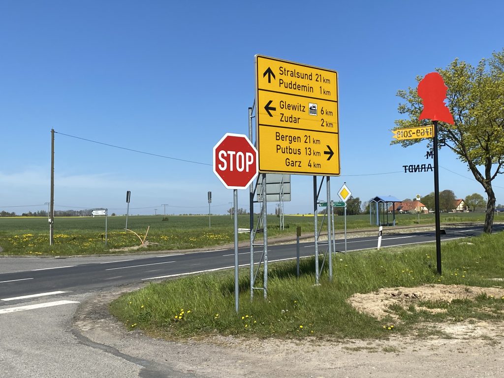 Abzweig von Groß Schoritz