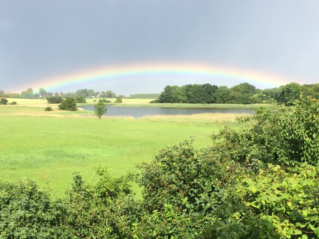 Regenbogen Richtung Silmenitz